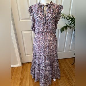 BB Dakota by Steve Madden Women's Chiffon prairie blue pink Floral Size large